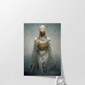 Surrealistic Enigma: Fine Art Giclée Print | Monumental Fantasia | Surreal Art Print | Wall Art Decor | Dark Home Decor | Gothic Artistry