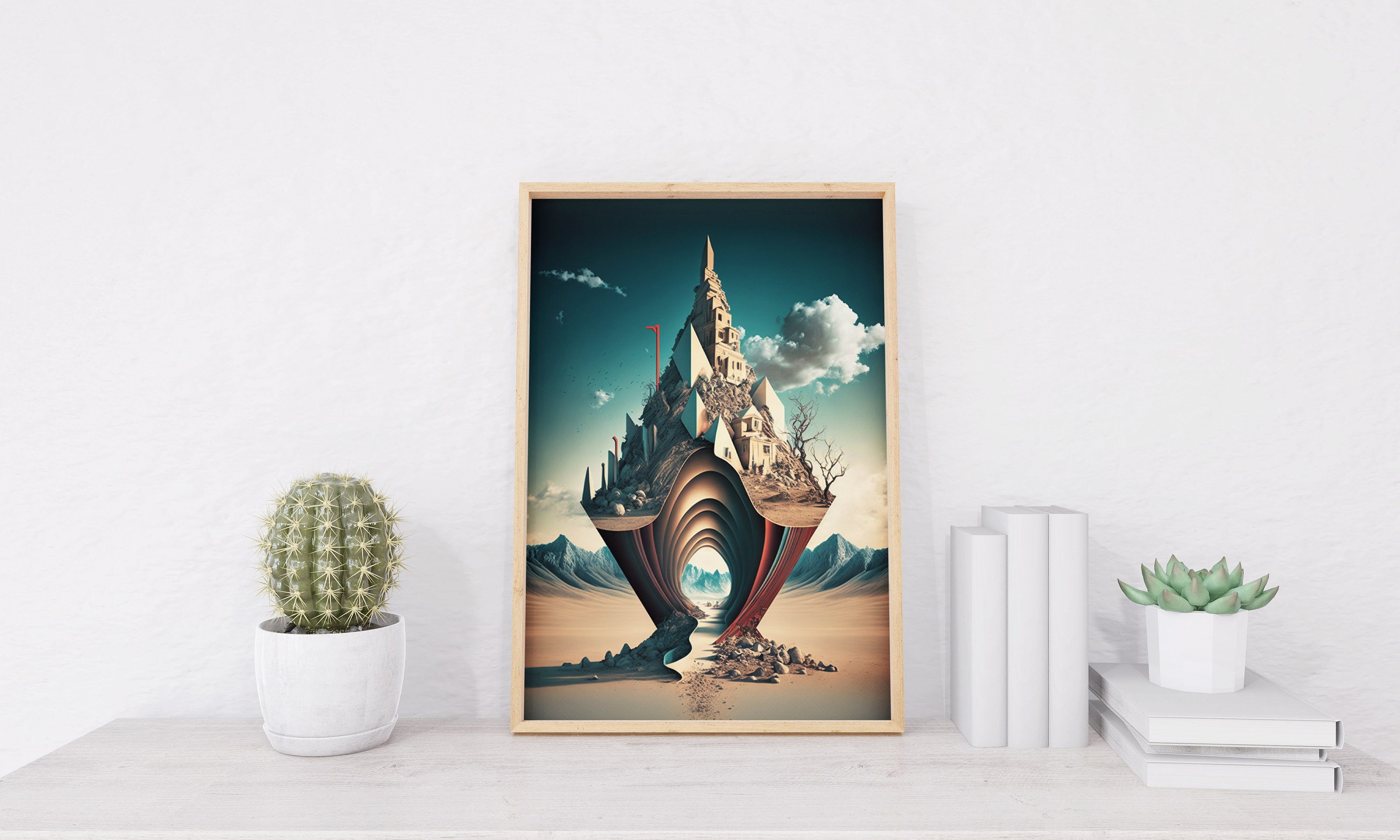 Surrealism Poster Surrealism Print Art Surreal Art Wall Decor ...