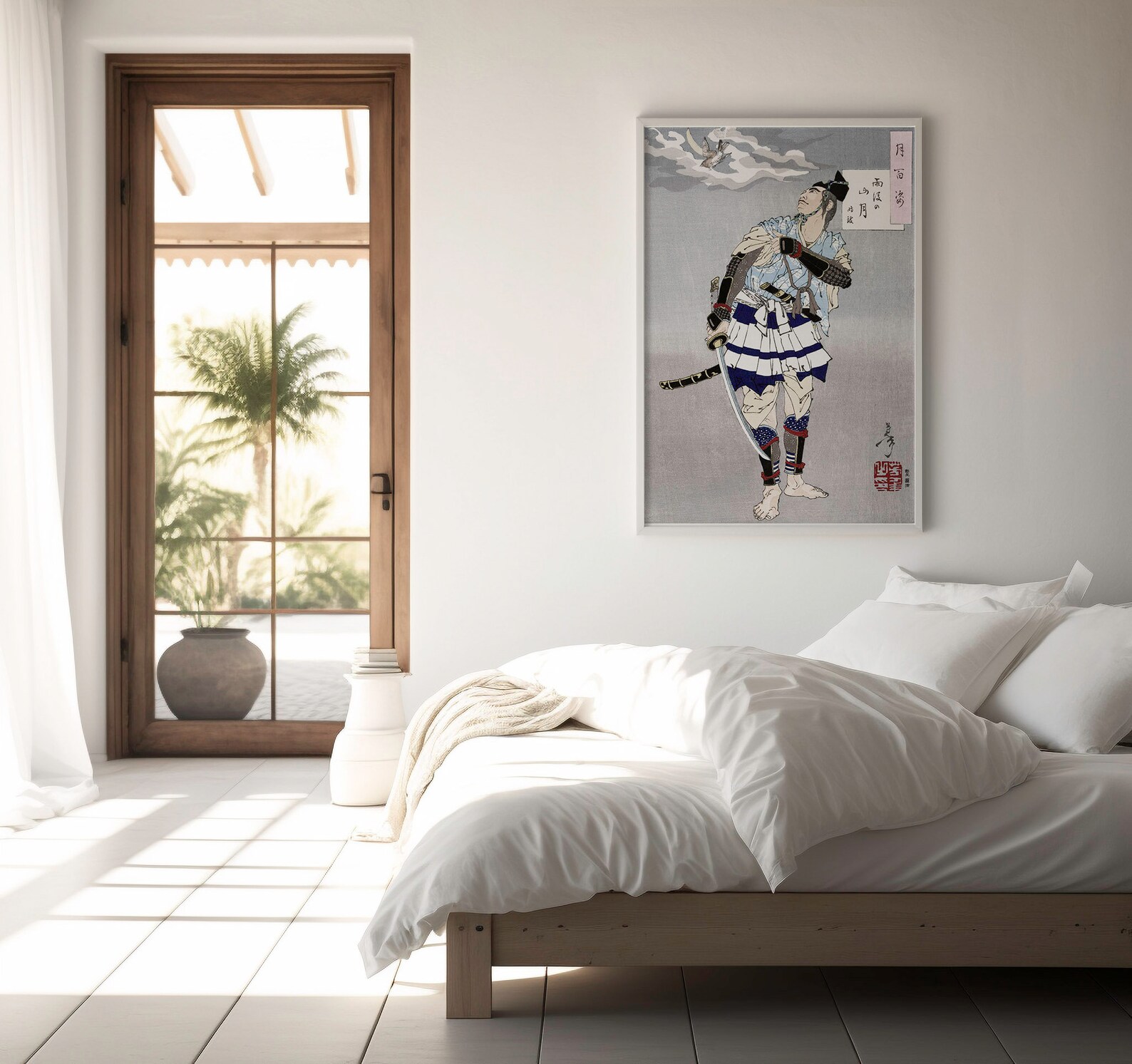 Japanese Vintage Poster by Tsukioka Yoshitoshi - Japanese Art Print ...