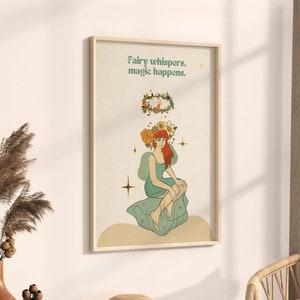 Fairy Tale Wall Art, Digital Print, Printable Art, Wall Art, Poster, Home Decor, Digital Download, Instant Download