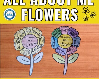 All About Me Printable, First Day of School Activity, Back To School Bulletin Board, Student Questionnaire Interview, Favorite Things List