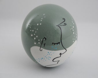 Design ostrich egg “Amandla”