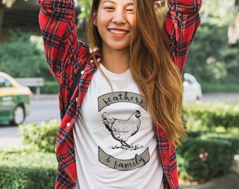 Chicken shirt, gift for chicken lover, chicken girl tshirt, for chicken lady, gift for country girl , farm girl