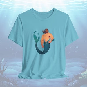 Merman Graphic Tee | Unisex Design | Perfect Mermaid Gift