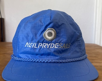 Vintage Ripstop Nylon Rope "Neil Pryde Sails" Sailing Hat