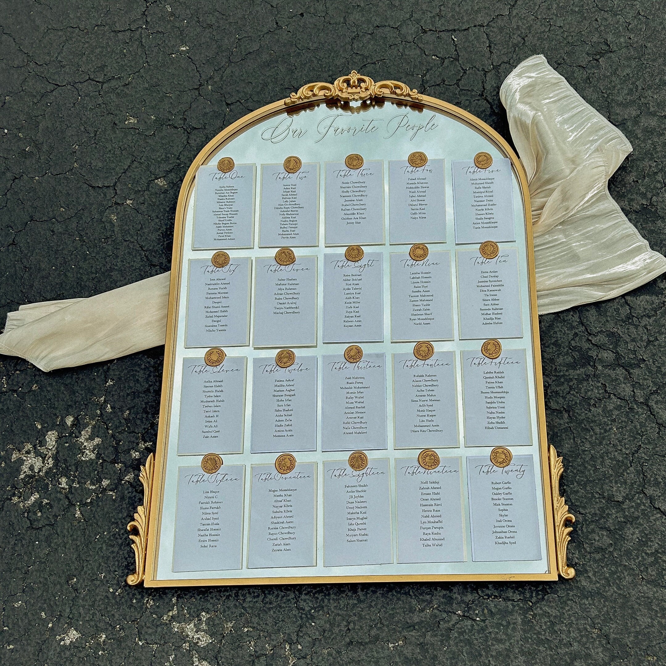 Seating Chart Wedding, Minimalist Wedding Seating Chart, Table Seating Chart, Numbers Seating Chart, Wedding Guest Name, Our Favorite People