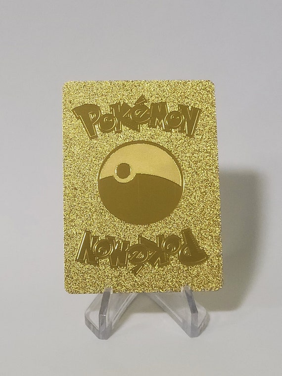 are gold plastic pokemon cards real Pokemon Paldean Fates Tech Sticker Collection 3 Booster Pack Blister- –  Shields Stamps & Coins
