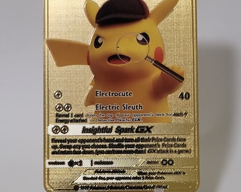 how rare is the detective pikachu card 5 Assorted Detective Pikachu Movie Holo Pokemon Cards main image 0