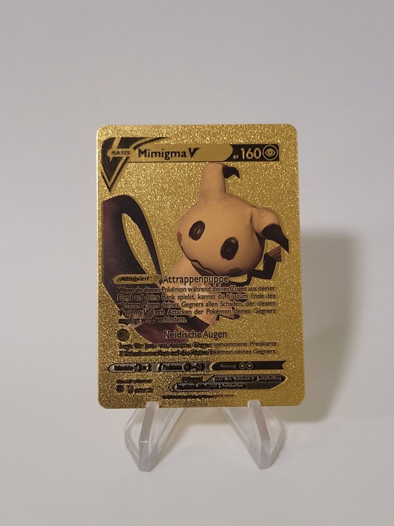 gold background pokemon cards 55 Pokemon Cards Gold Vmax Gold Plated, Deck Box, GX Rare Golden  Collectible Cards, German Version for Friends and Family : Amazon.com.be:  Toys main image 1