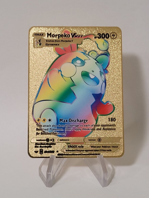 pokemon cards rainbow NM] Pikachu VMAX Vivid Voltage #188 Rainbow – TBC Games main image 1