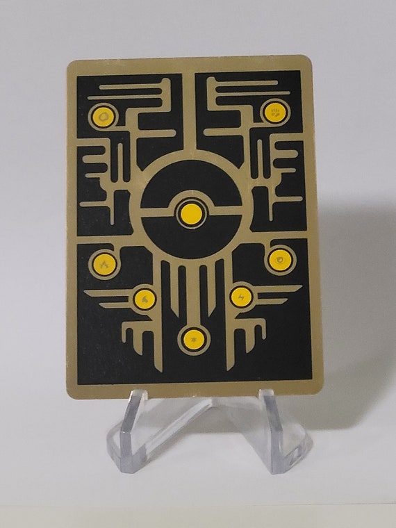 Pokemon Card Ancient Mewtwo Gold Metal Card Custom Made - Etsy