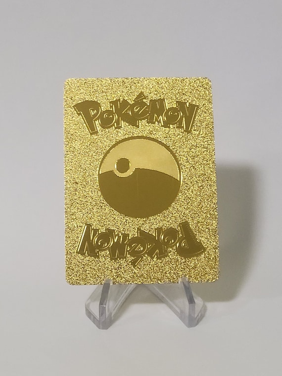 Pokemon Card Shaymin Vstar Gold Plastic Card Custom Made Trading Card Gift  Present German Limited - Etsy