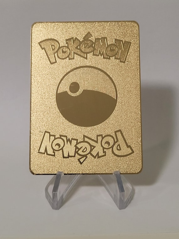 Pokemon Card Pikachu & Eevee Gold Metal Card Custom Made Love Kiss Gift Present Romantic Newly in Love - Etsy Pokemon Card Pikachu & Eevee Gold Metal Card Custom Made Love Kiss Gift Present Romantic Newly in Love - Etsy