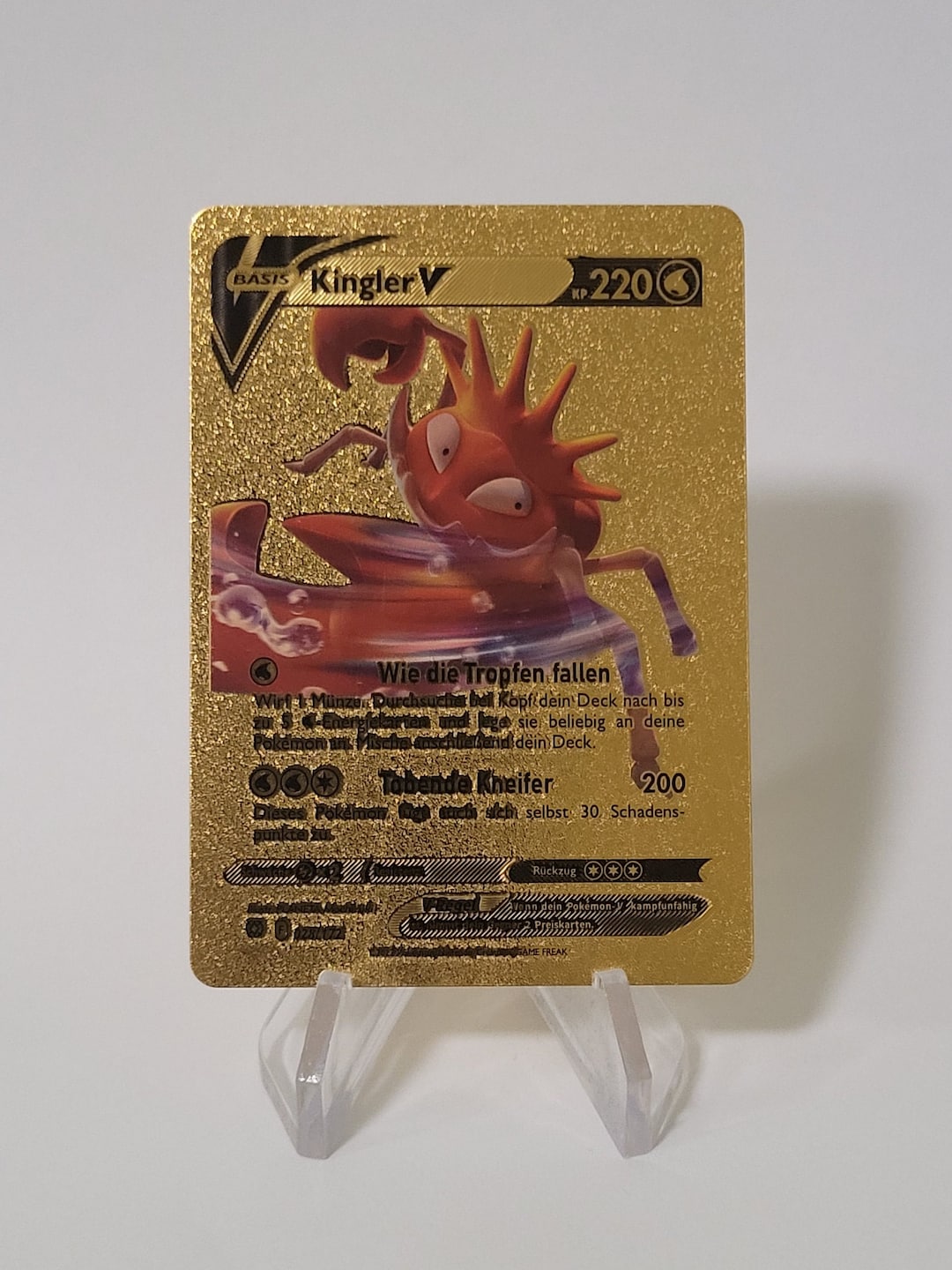 pokemon card kingler Pokemon - Kingler VMAX - 029/172 - Ultra Rare main image 0