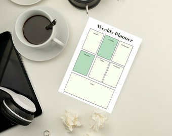 Weekly planner - To do list