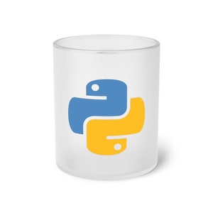 Python Frosted Glass Mug