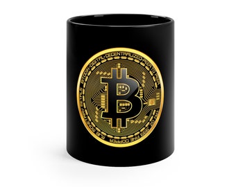 Bitcoin - Krypto - Kubek do kawy i herbaty, 11 uncji