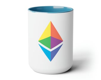 Ethereum - Crypto - Koffie-theemok, 15 oz