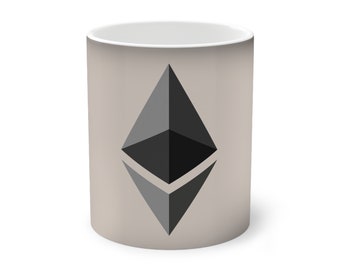 Kubek zmieniający kolor - Ethereum - 11 uncji