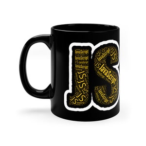 11oz Black Mug