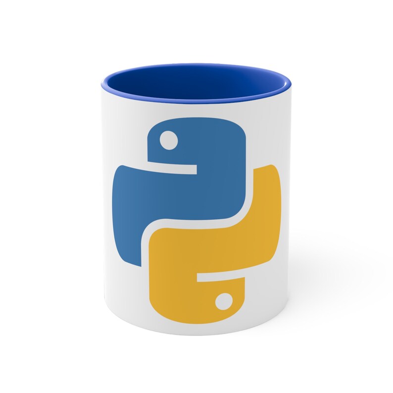 Taza de café Python, 11 oz imagen 1