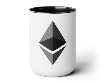 Ethereum - Crypto - Kubek do kawy i herbaty, 15 uncji