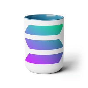Solana - Crypto - Coffee Tea Mug, 15 oz