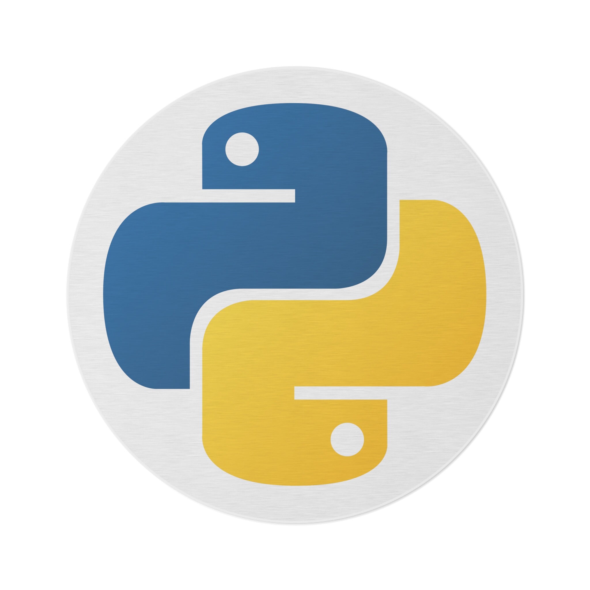 Programming Rug Big Python Rug - Round Programming Mat - Etsy