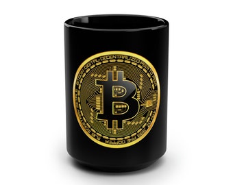Bitcoin - Krypto - Kubek do kawy i herbaty, 11 uncji