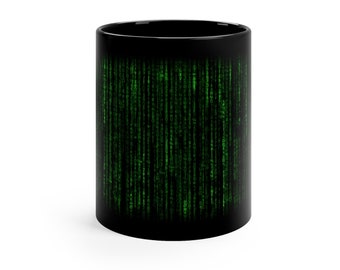 Taza de café Matrix Security