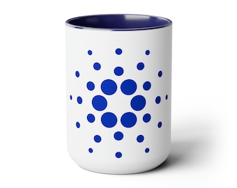 Cardano - Crypto - Kubek do kawy i herbaty, 15 uncji