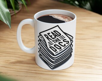 LEA LOS DOCUMENTOS - Taza de café Tech