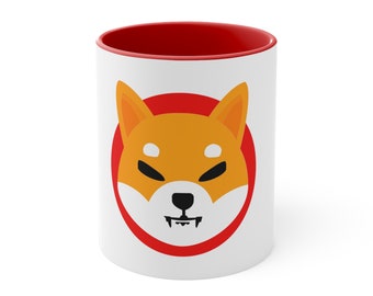 Shiba Inu - Crypto - Tazza da tè e caffè, 11 once