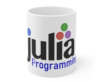 Język programowania Julia - kubek ceramiczny 11oz