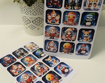 Christmas Stickers/ Stickers / Christmas