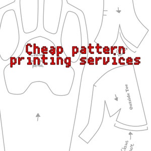 Fursuit Pattern Printing Service
