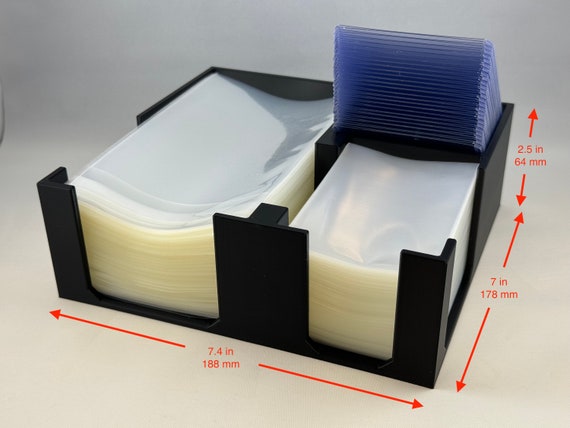 plastic sleeves for collector cards Amazon.com: 200 Hard Plastic Card Sleeves, Premium Baseball Card  Protectors, 3