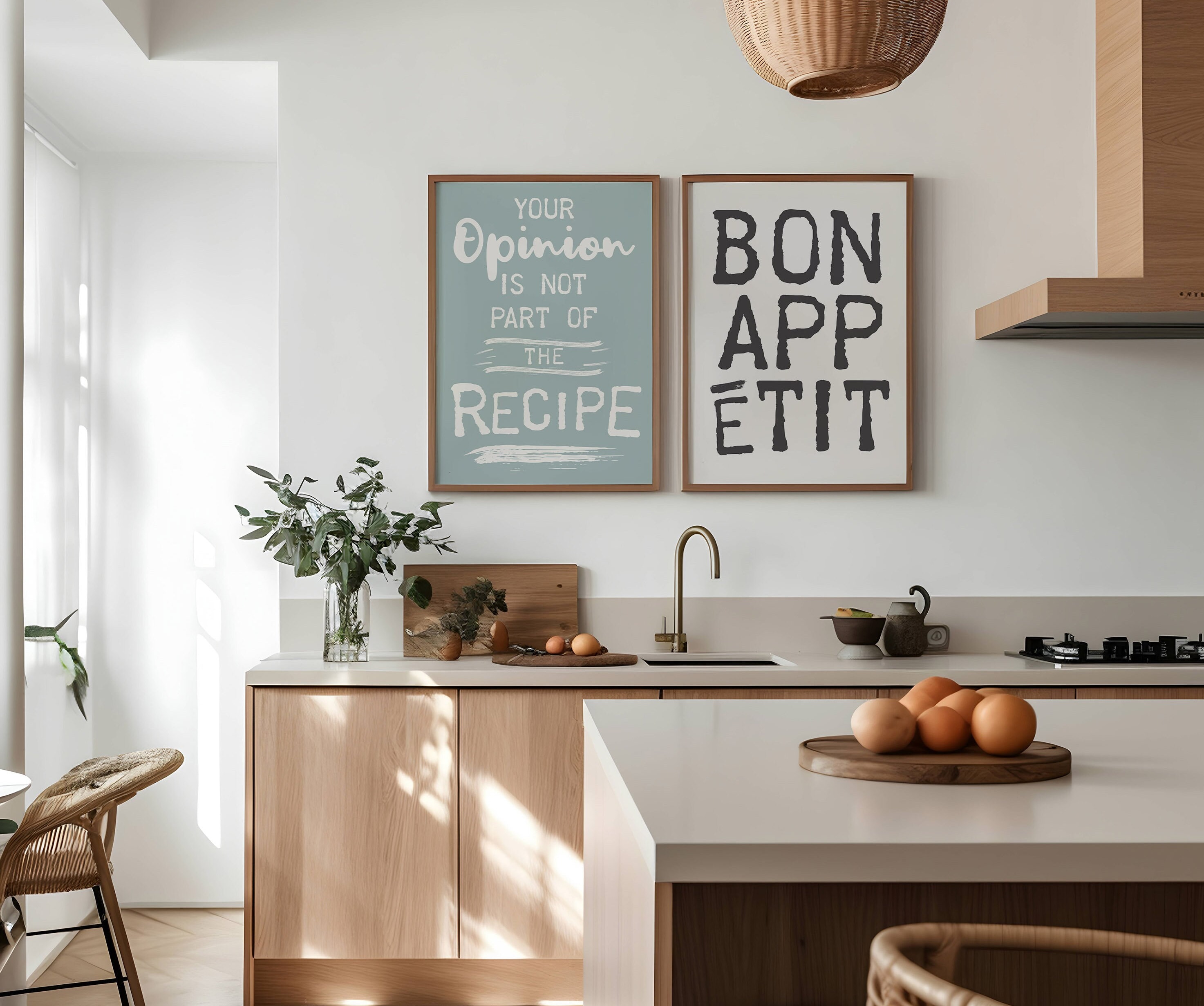 Kitchen Prints Set of 7 Kitchen Wall Art Aesthetic Kitchen Decor