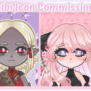 Custom Chibi Icon Commison! FFXIV,D&D, and Orignal Characters.