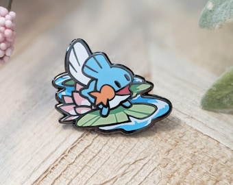 Wilderness Explorer: Lotus Lily Pad Hard Enamel Pin | Cute Gift | Pin Collectors