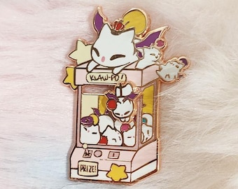 Sliding Crane Game Hard Enamel Pin - Piles of mascots!