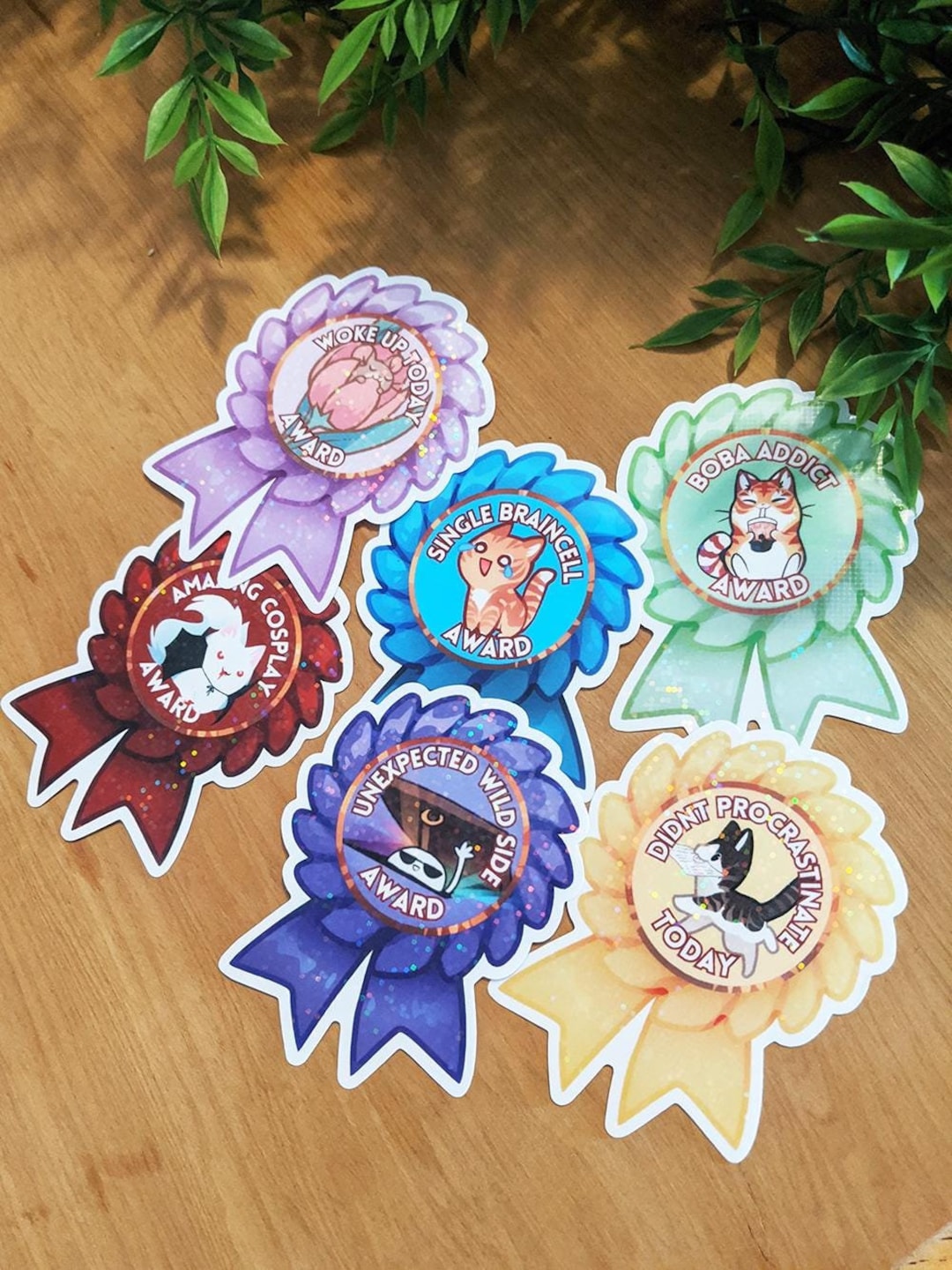 Fun Conference Ribbons Funny Awards, Ribbons, and Messages on Stickers - Etsy