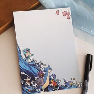 Potwór Wodny - Lapras | Notatnik | Notatnik | Memopad | nintendo gamer