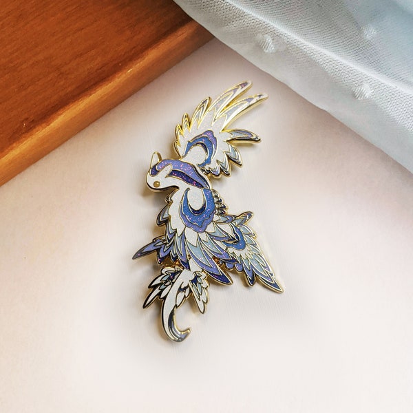 Glaucus Atlanticus Hard Enamel Pin | Sea Slug | Nudibranch | Blue Dragon | Lapel Pin