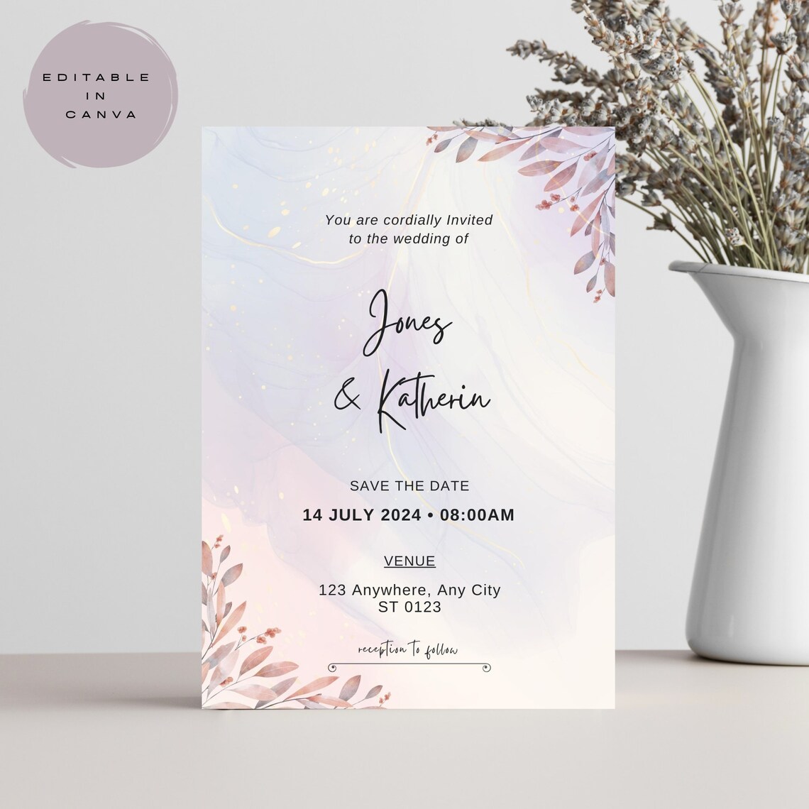 100% Editable Template INSTANT Download Invite Printable - Etsy