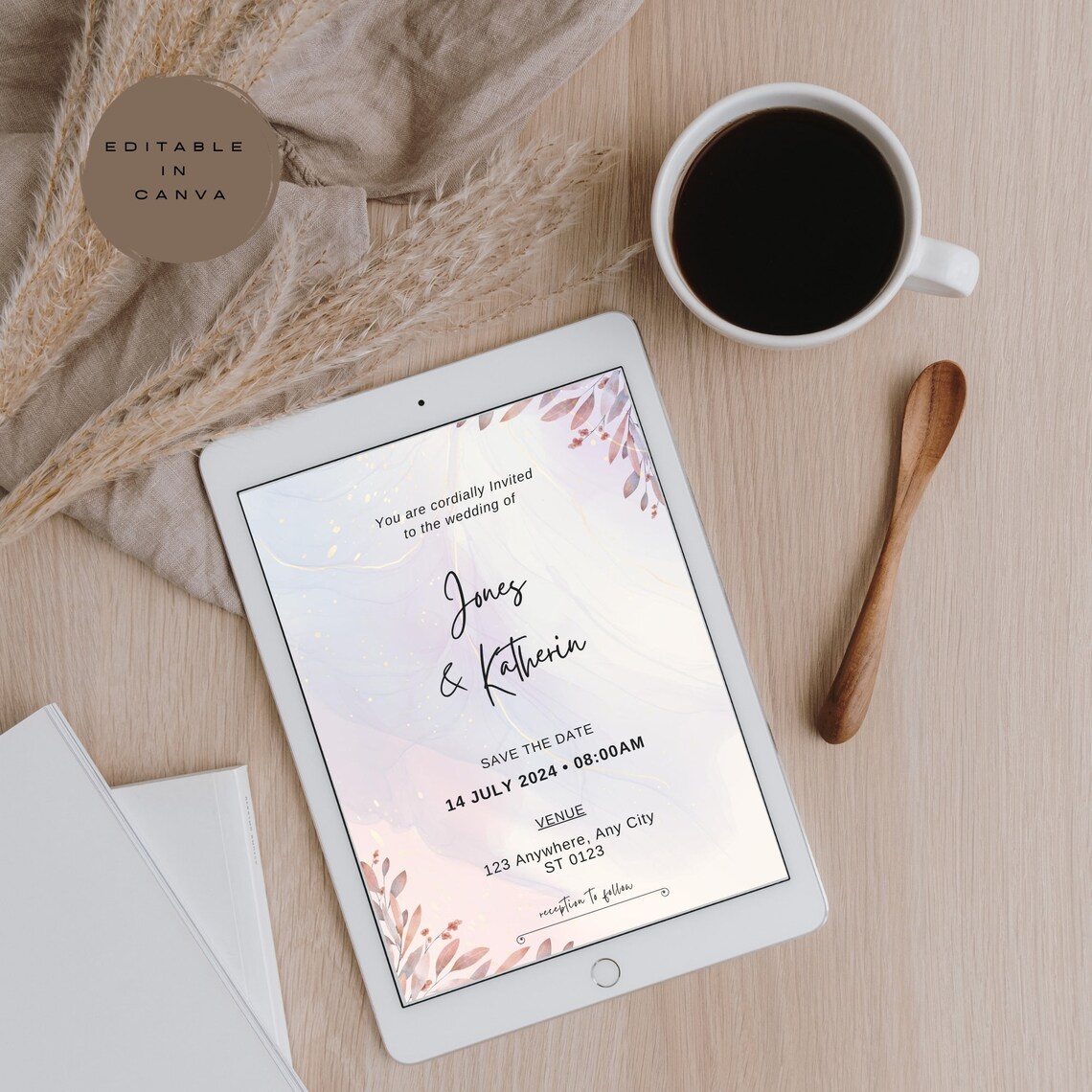 100% Editable Template INSTANT Download Invite Printable - Etsy