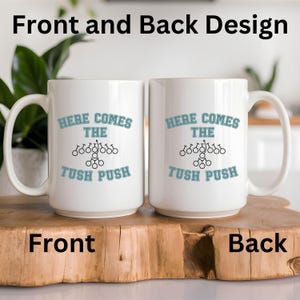 Philly Football Coffee Cup, Eagles Fan Gift, 11 oz or 15oz Ceramic Mug, Double-Sided, Gift for Him or Her, Birthday Gift