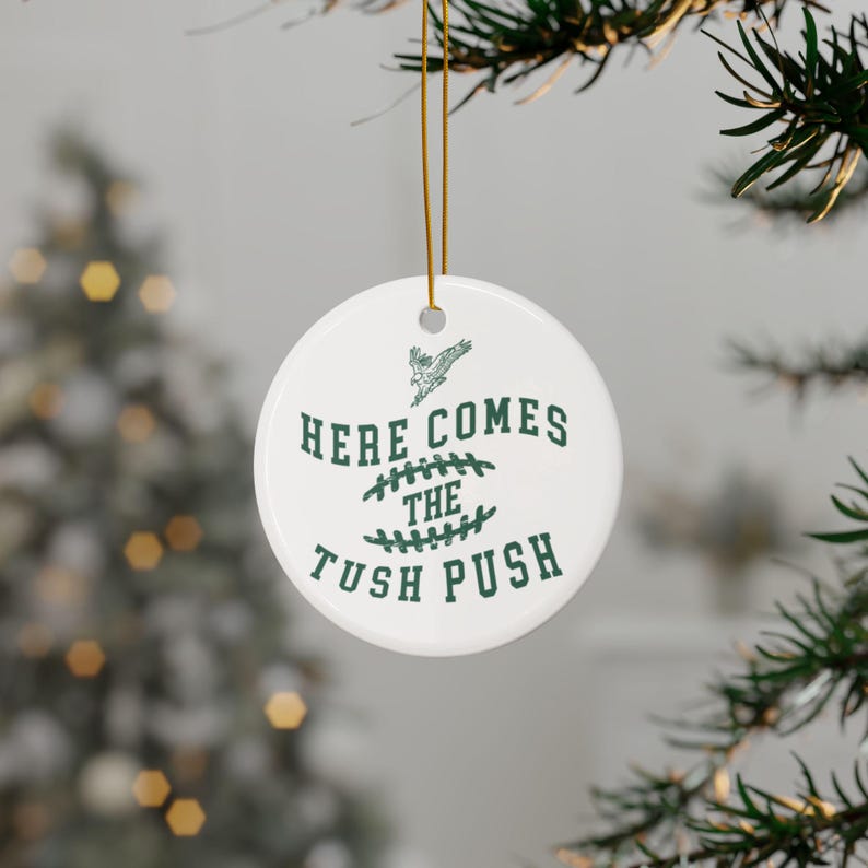 Philly Eagles Ornament, Eagles Christmas Tree Decor, Philly Fan Gift afbeelding 7
