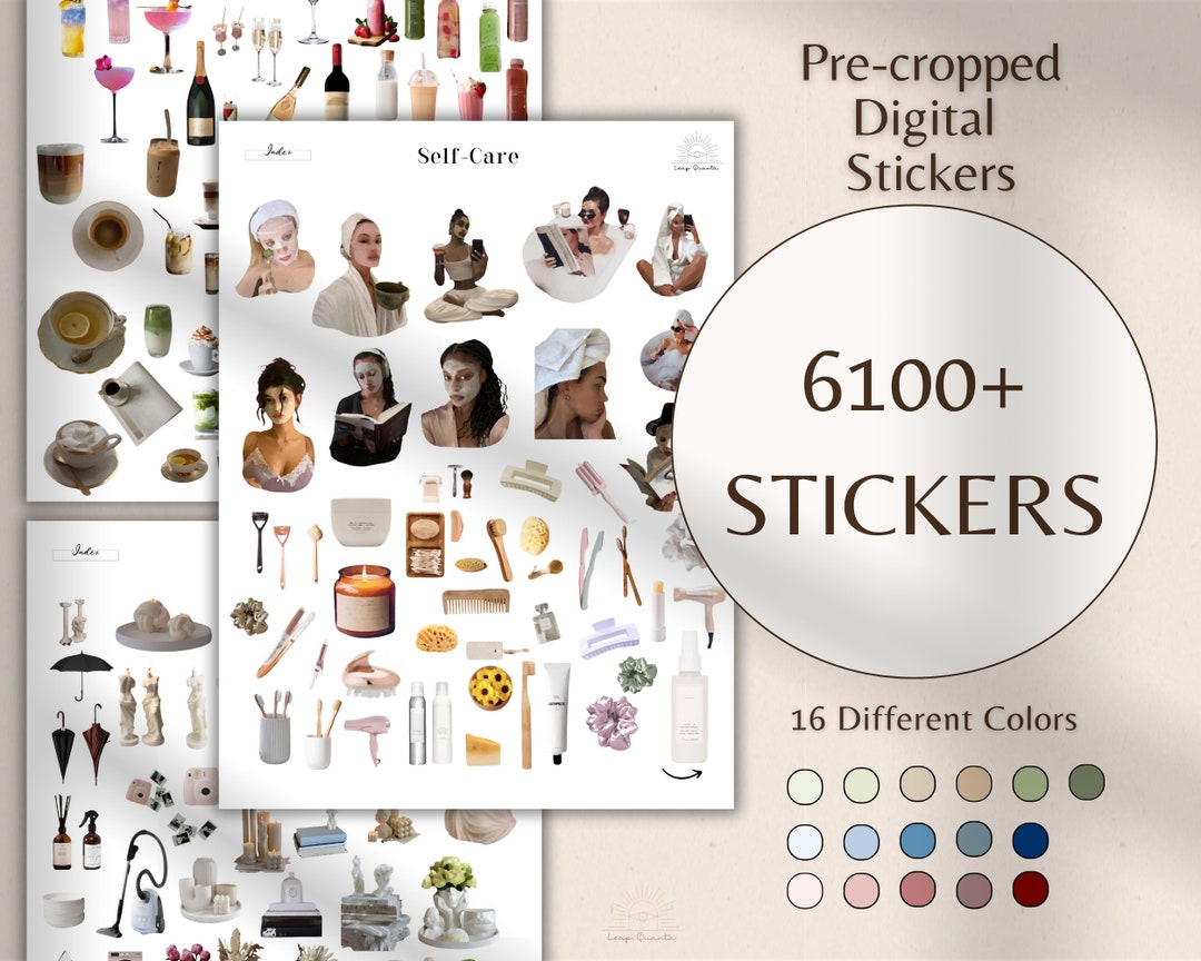 Everyday Life Digital Stickers, Daily Planner Stickers, iPad Stickers ...