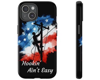 3 Hookin aint Easy Tough Cases